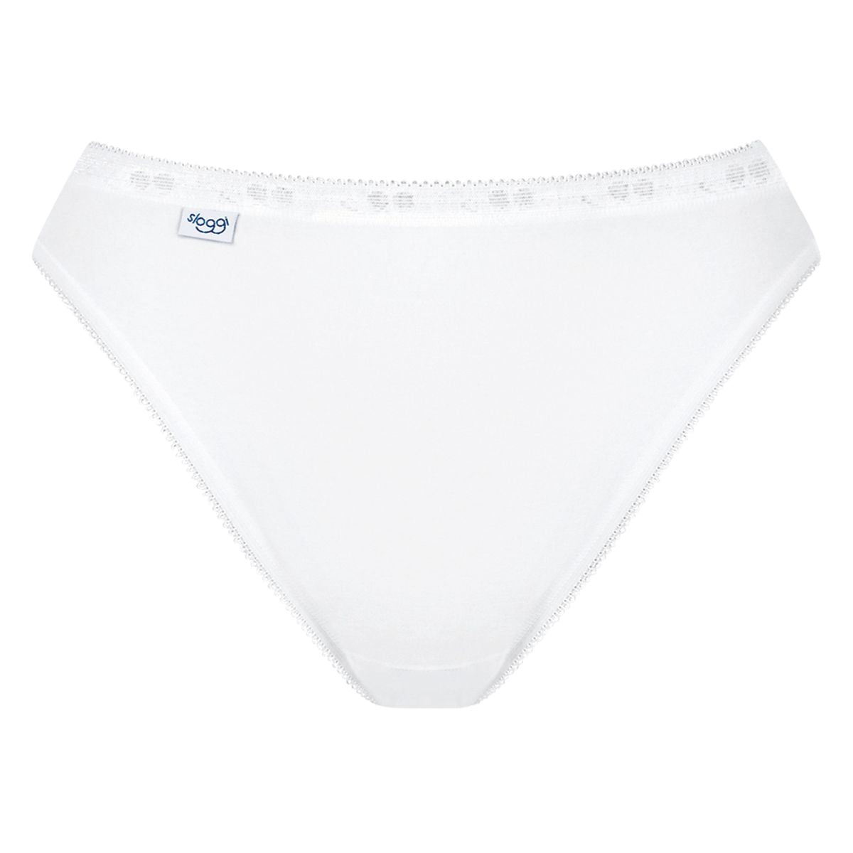 Sloggi Basic+ 3-pak tai trusse, hvid - 10007660 - 0003 - White