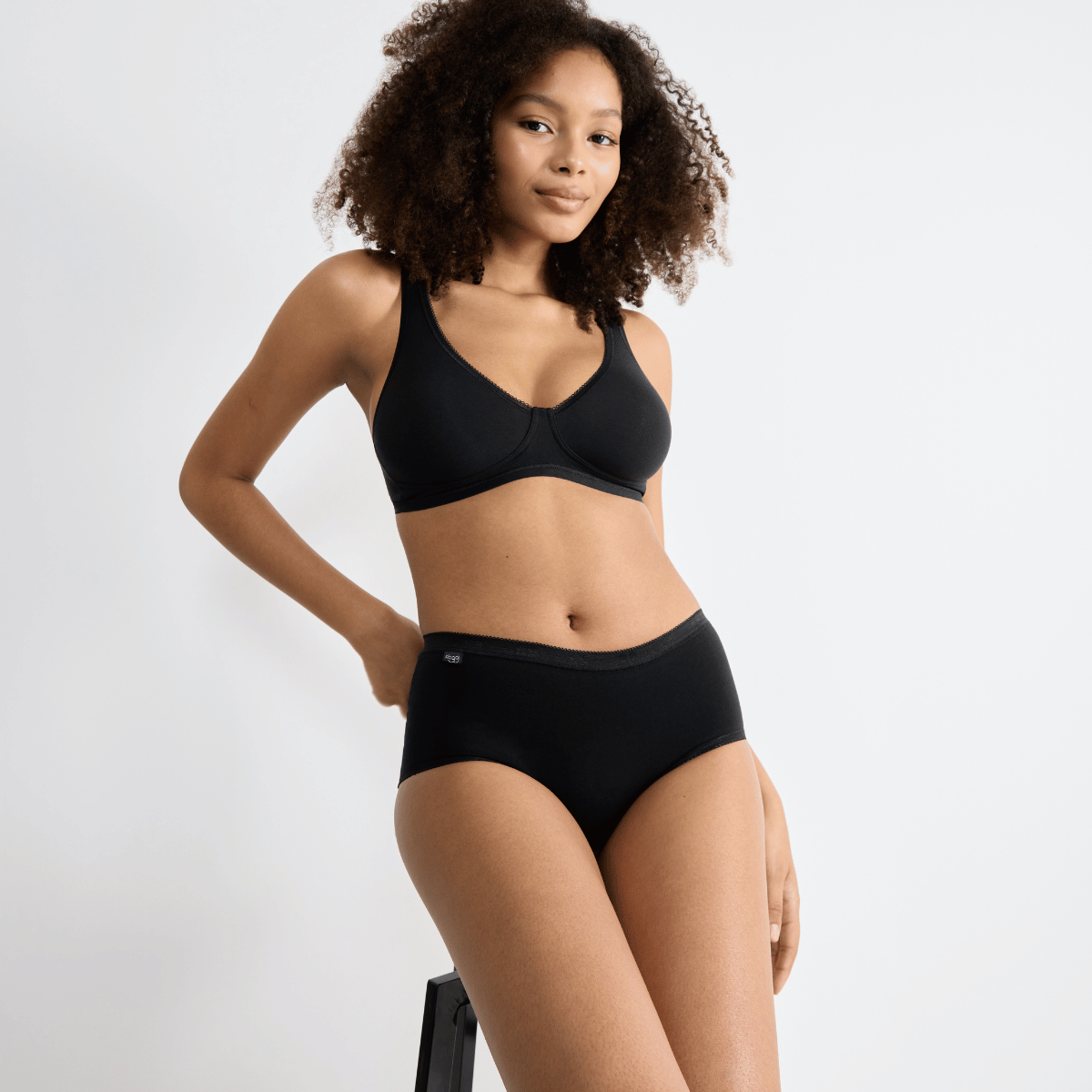 Sloggi Basic+ 3-pak midi trusse, multi - 10107163 - V015 - Multiple Colours