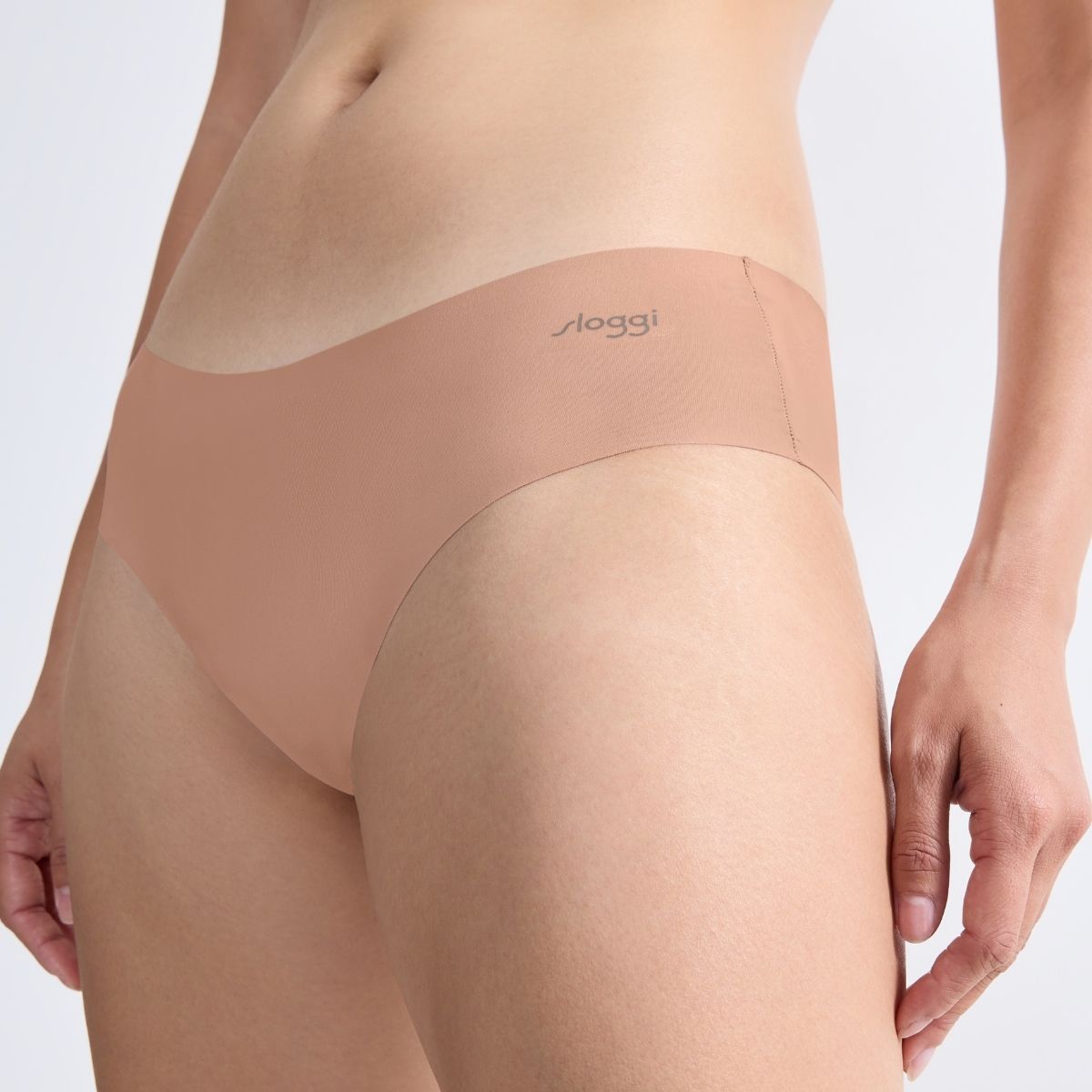 Sloggi Zero Microfibre 2.0 2-pak hipster trusse, brun - 10214628 - 00ME - Cameo Brown