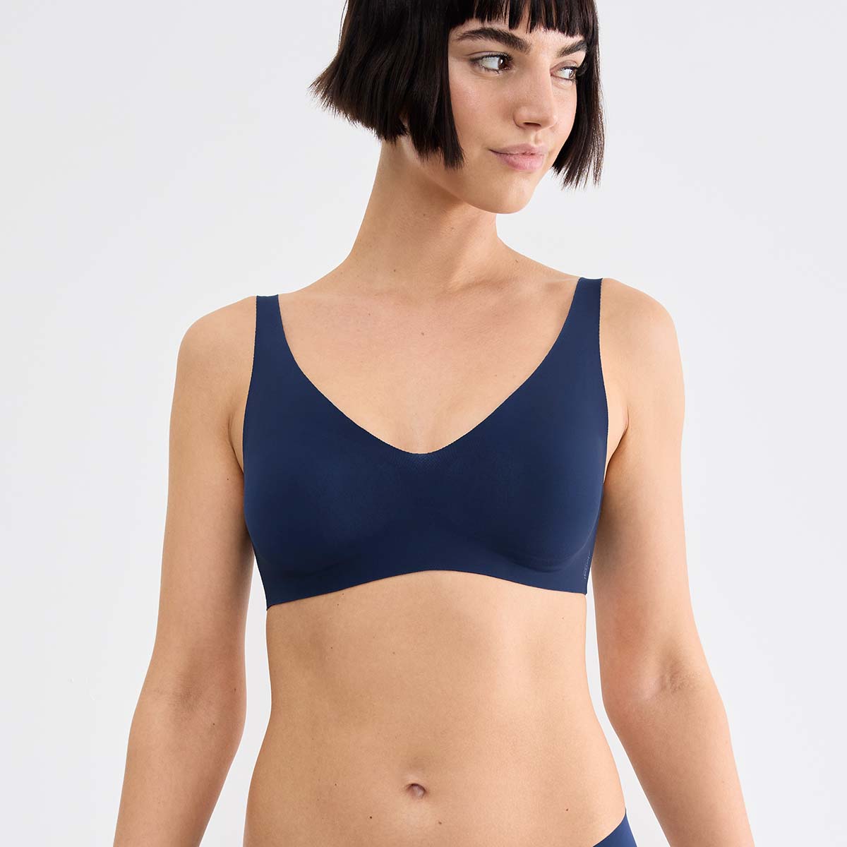 Sloggi Zero Feel 2.0 BH top, blå - 10217729 - 2114 - Navy Blue