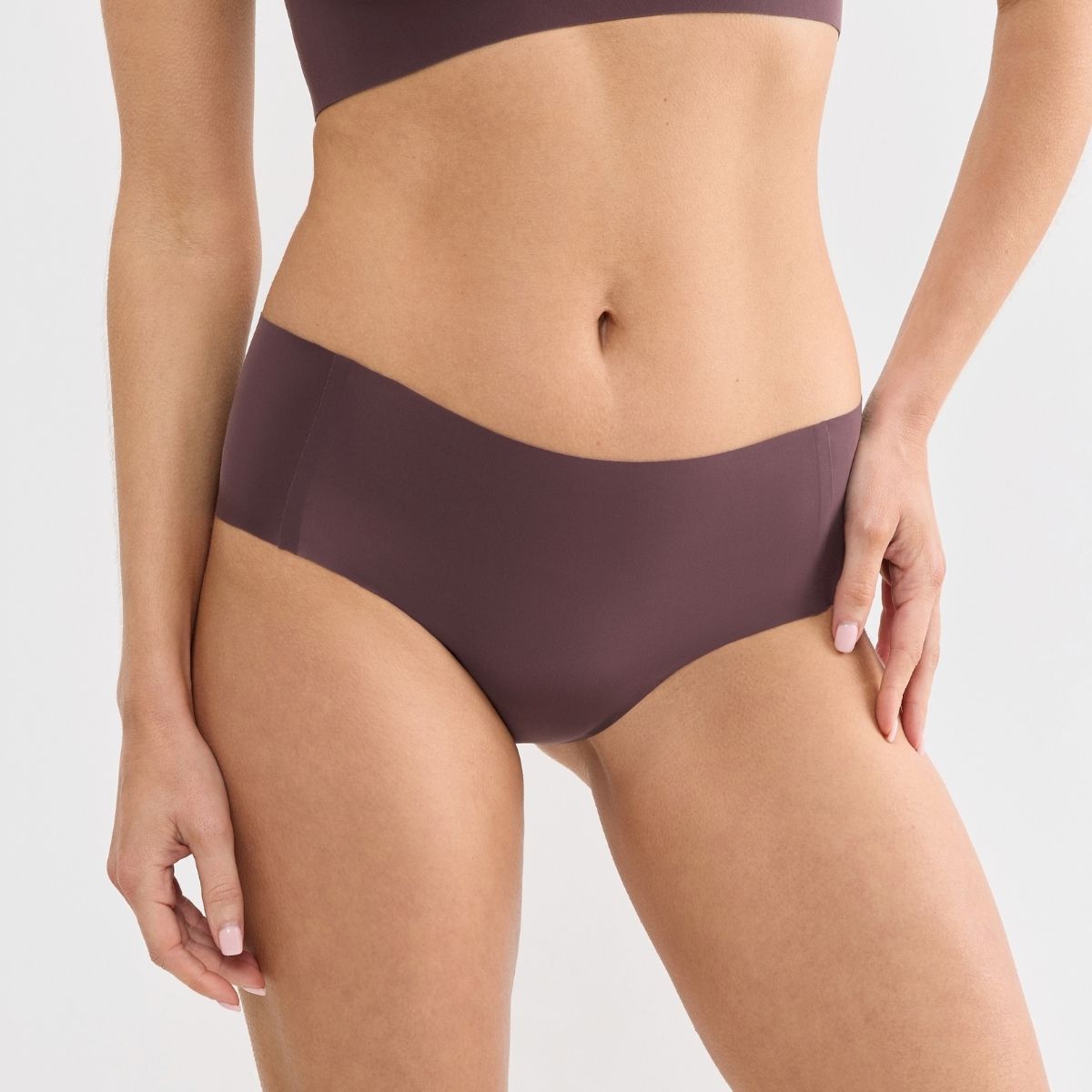 Sloggi Zero Feel 2.0 hipster trusse, lilla - 10217844 - 7753 - Merlot