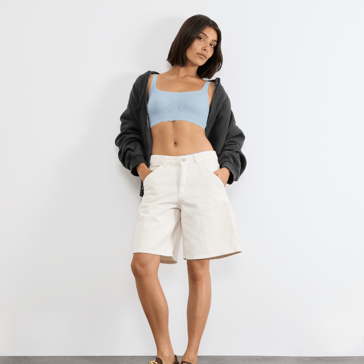 Sloggi Zero Feel Bliss top, lyseblå - 10219678 - 00KY - Light Blue