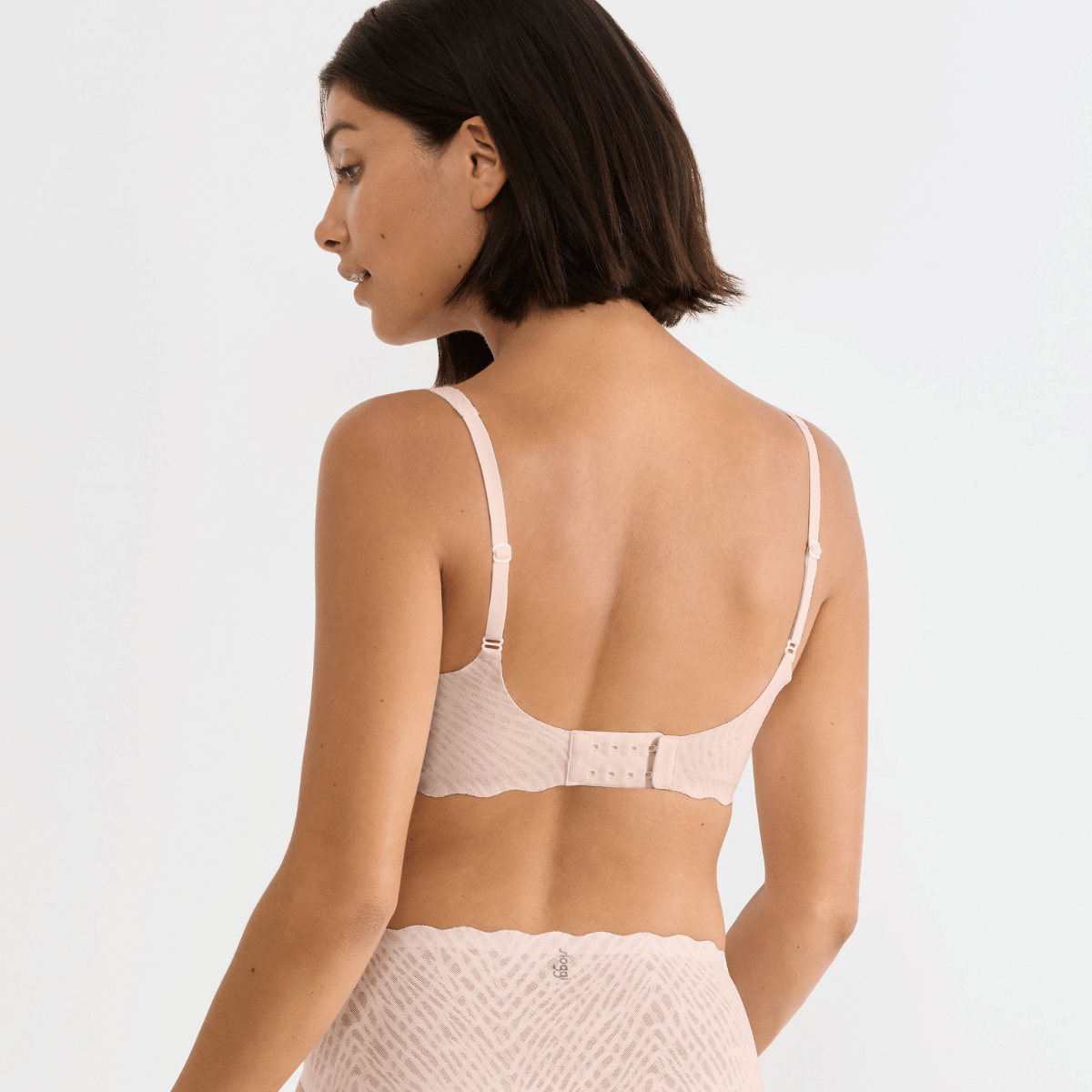 Sloggi Zero Feel Bliss BH top, lyserød - 10219688 - 00DM - Puff Pink