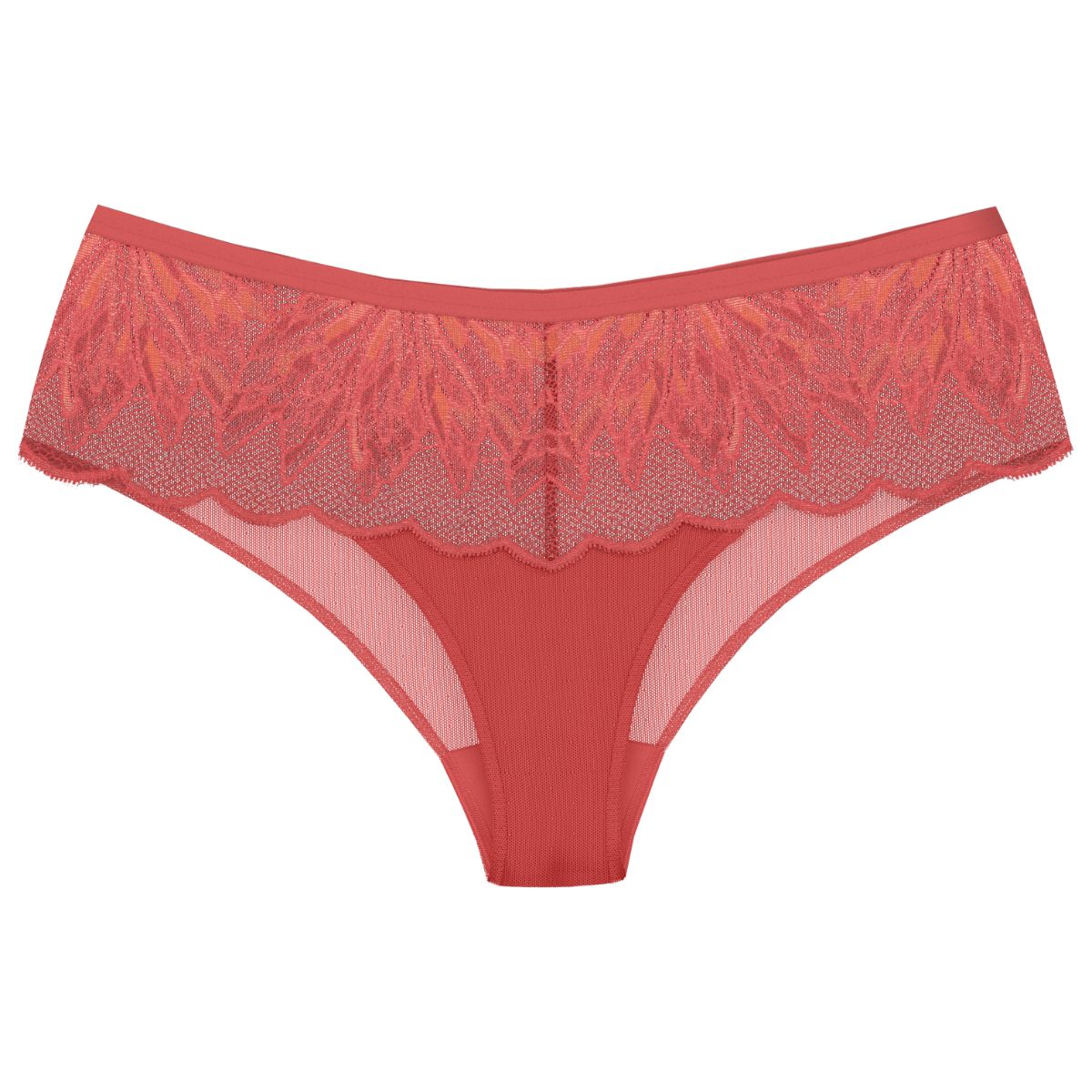 Triumph Crazy Stupid Love hipster trusse, koralrød - 10222367 - 1203 - Blood Orange