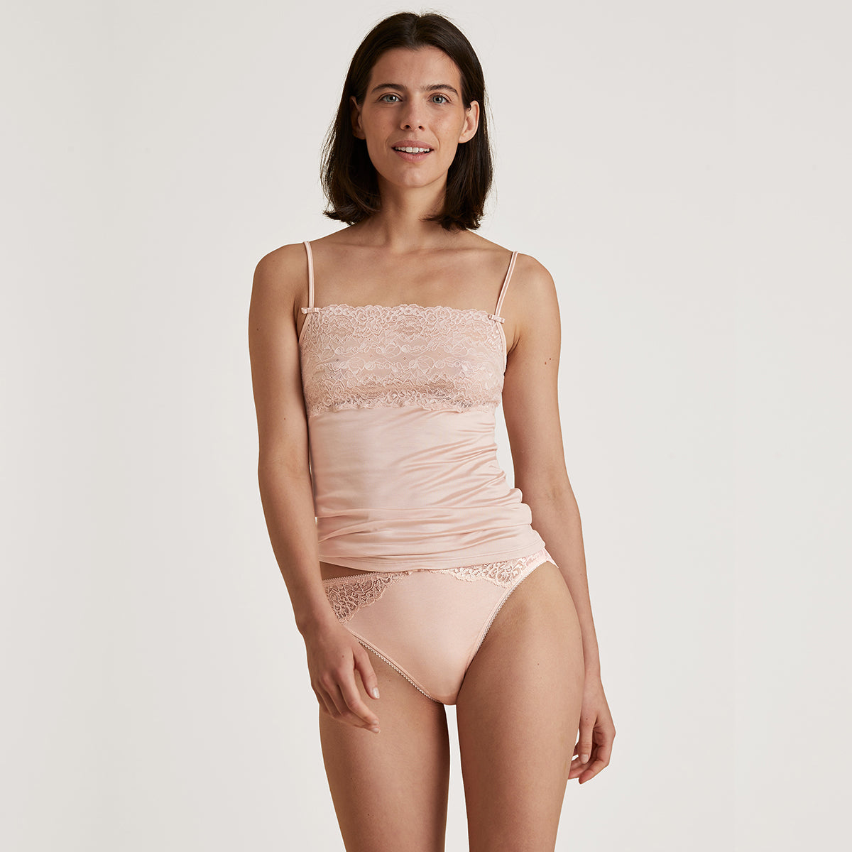 Calida Spaghetti - Lace Parfait Pink - 11531-171