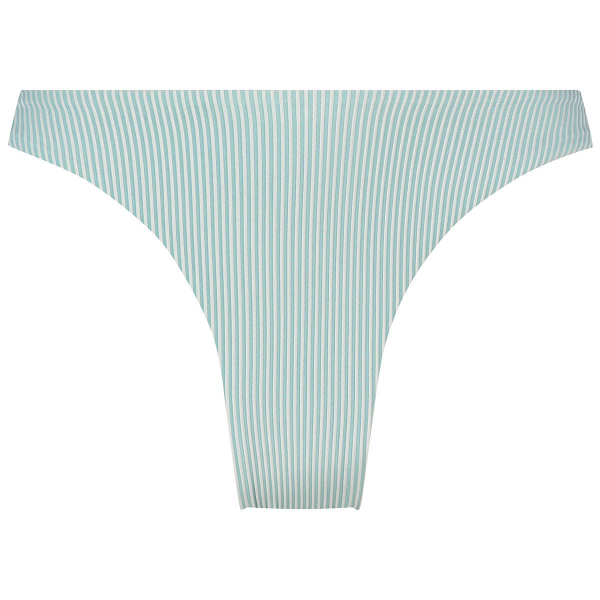 Hunkemöller Fiji Rib High Leg - Eggshell Blue - 205620-EGGSHELL BLUE