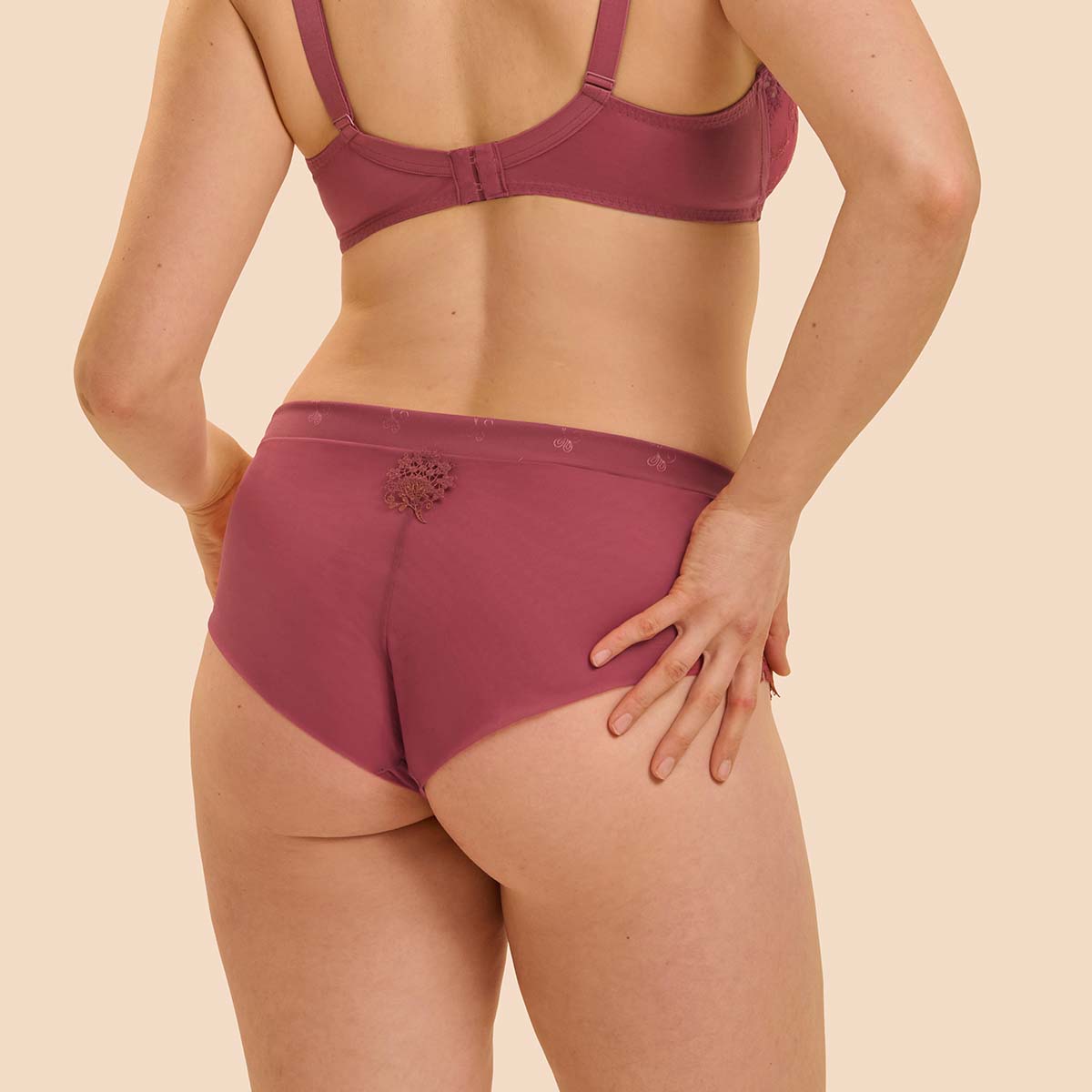 Simone Pérèle Wish hipster trusse, rosa - 12B630 - 439 - Santal Pink