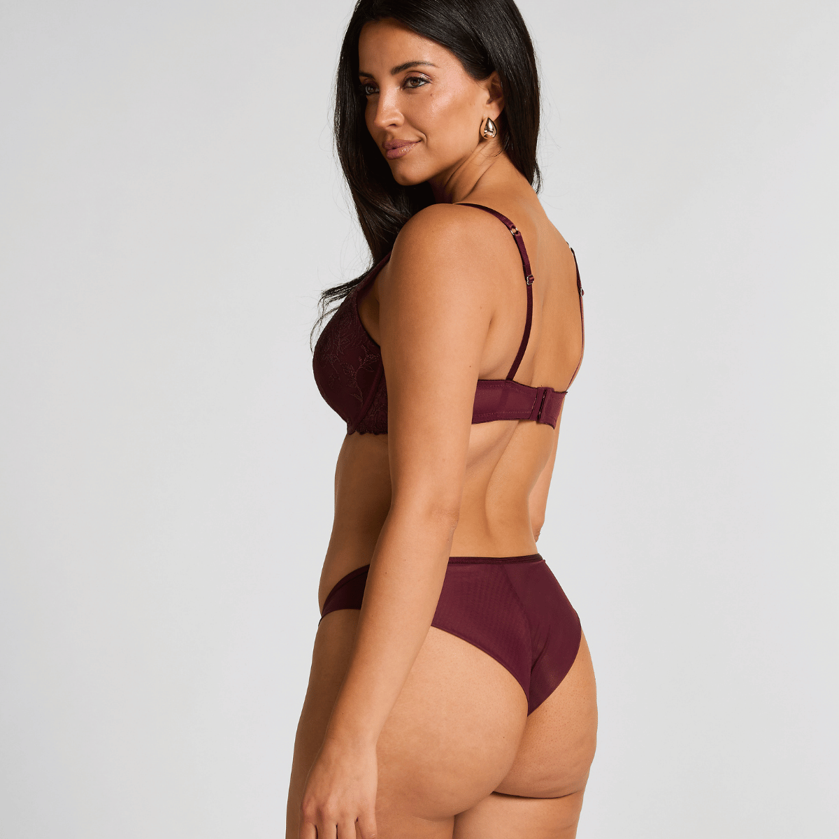 Hunkemöller Hollie BH med bøjle, rød - 303227 - FIG - Fig