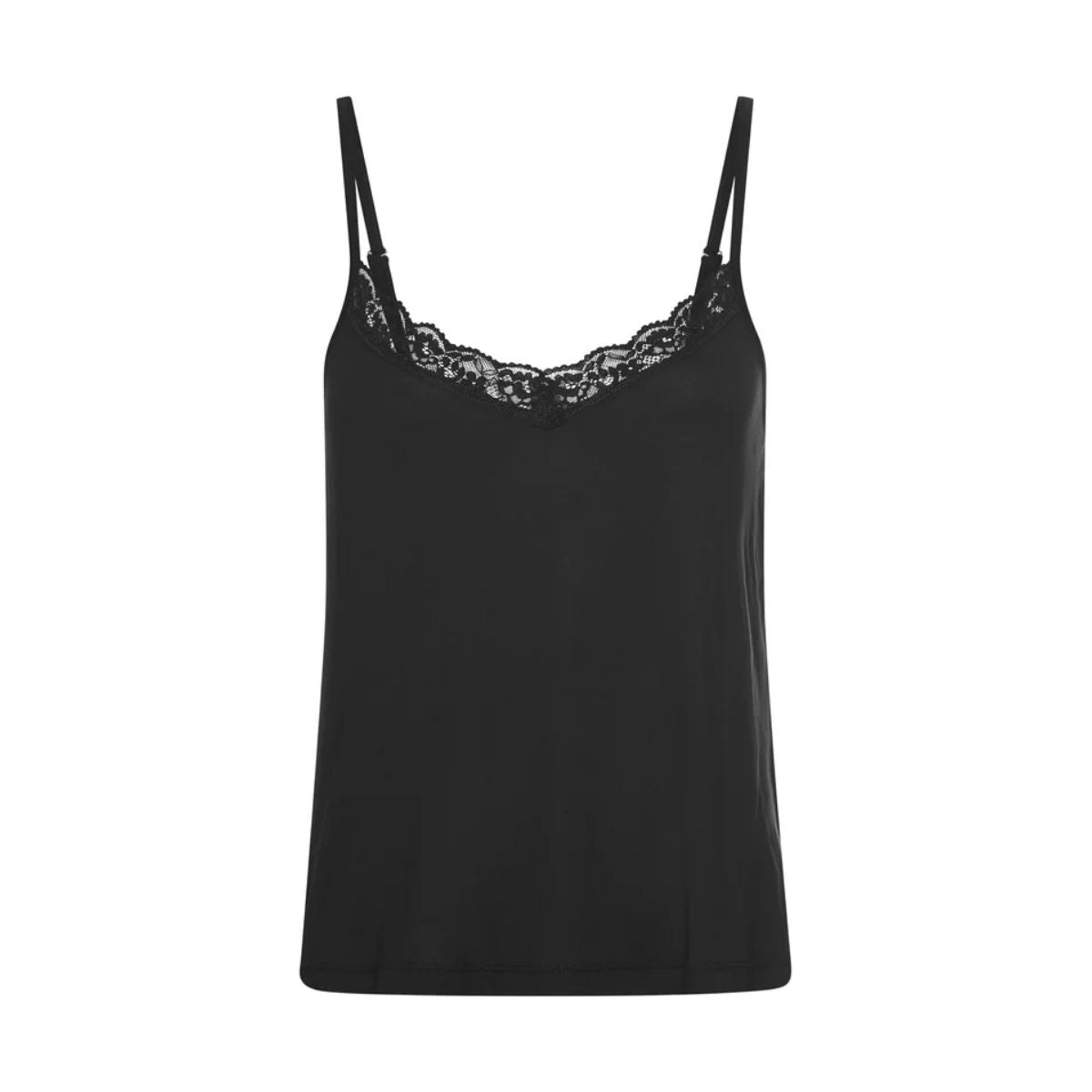 Lascana Sleep Essentials nattrøje, sort - BA-310-53 - black - Black