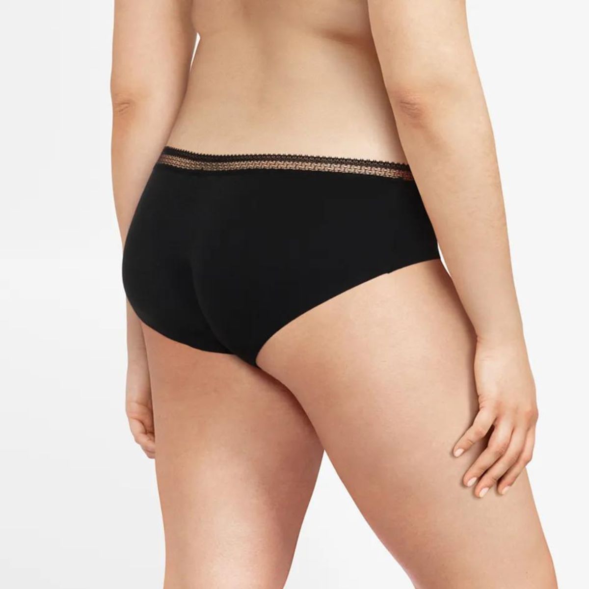 Chantelle Lace Cycle Hipster - Black - C16L40-011