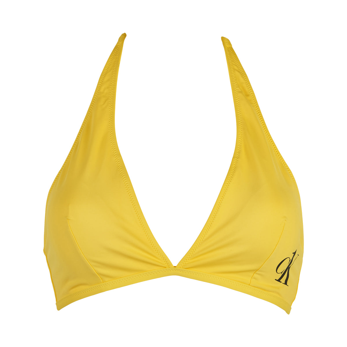 Calvin Klein Halter Neck - Hazard Yellow - w01306-ZGM