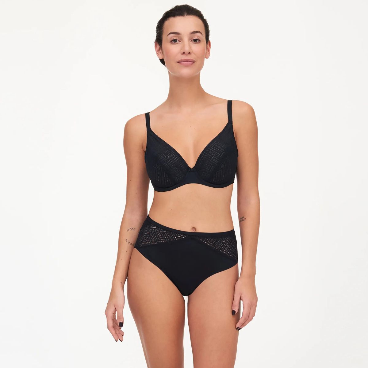 Femilet Daily Graphic - Black - F94610-011