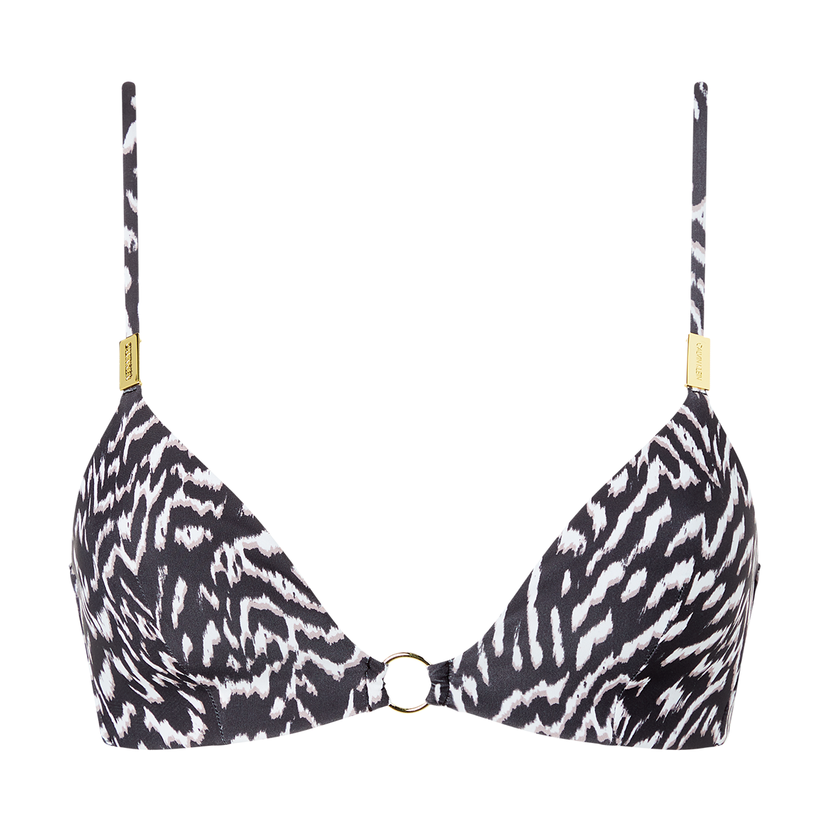 Calvin klein Bikini Fixed Triangle - Animal Print - w012810-0GR