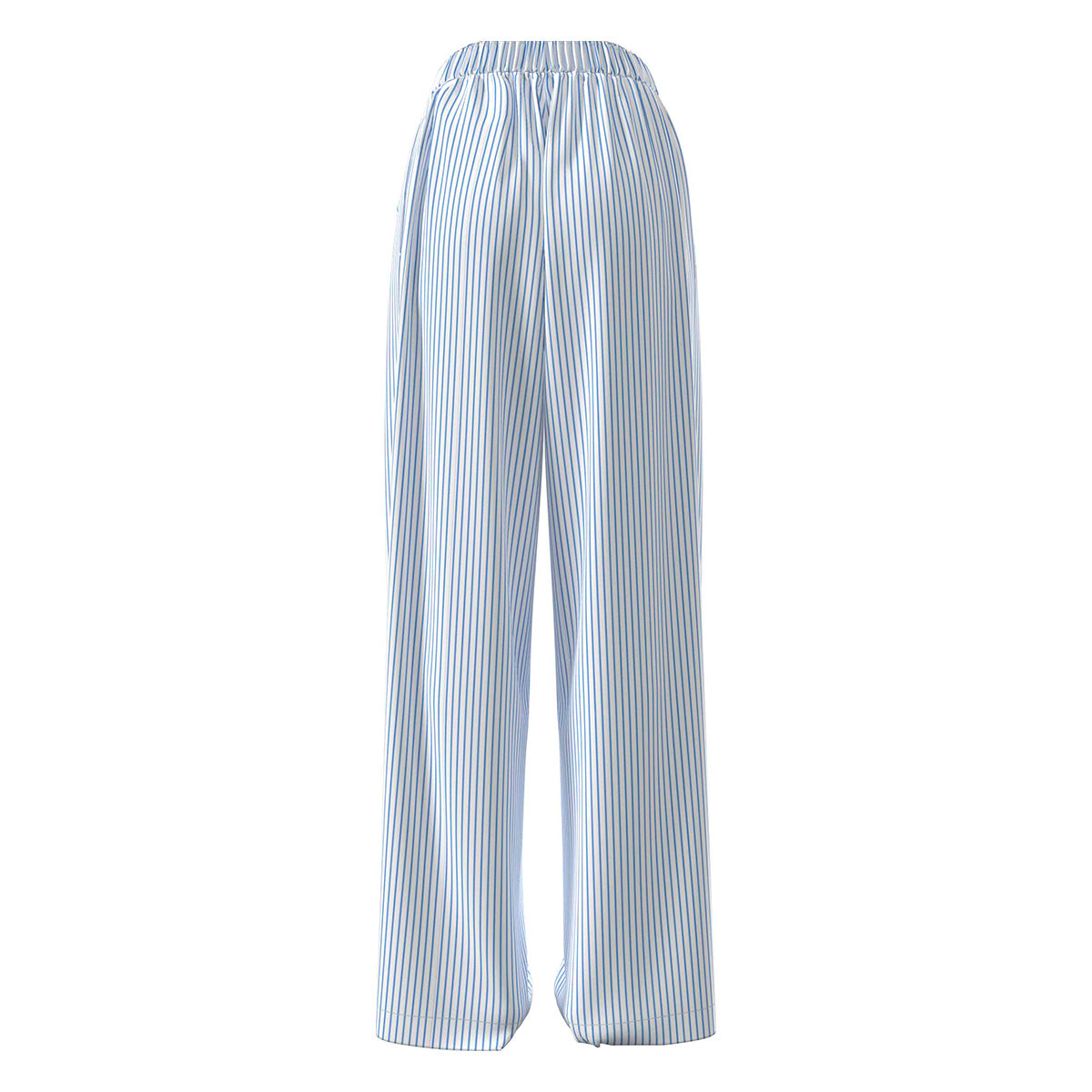 Calvin Klein natbukser, blå - LV00QS7597 - 2NE - Sera Stripe Blue Descent