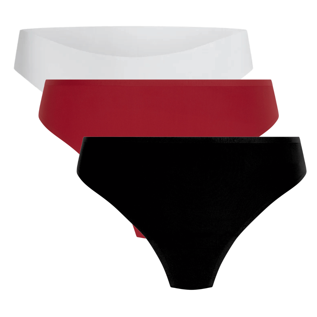 Hunkemöller Invisible 3-Pack g-streng, multi - 303998 - CHILI PEPPER - Chili Pepper