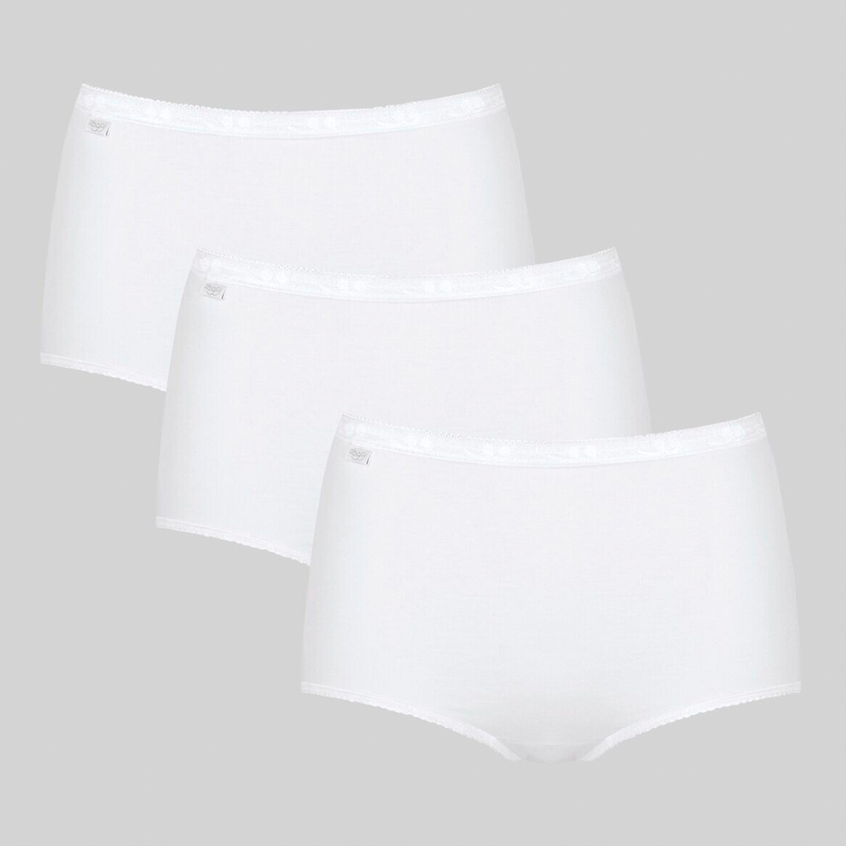 Sloggi Basic+Maxi 3-Pack - White - 10007656-0003