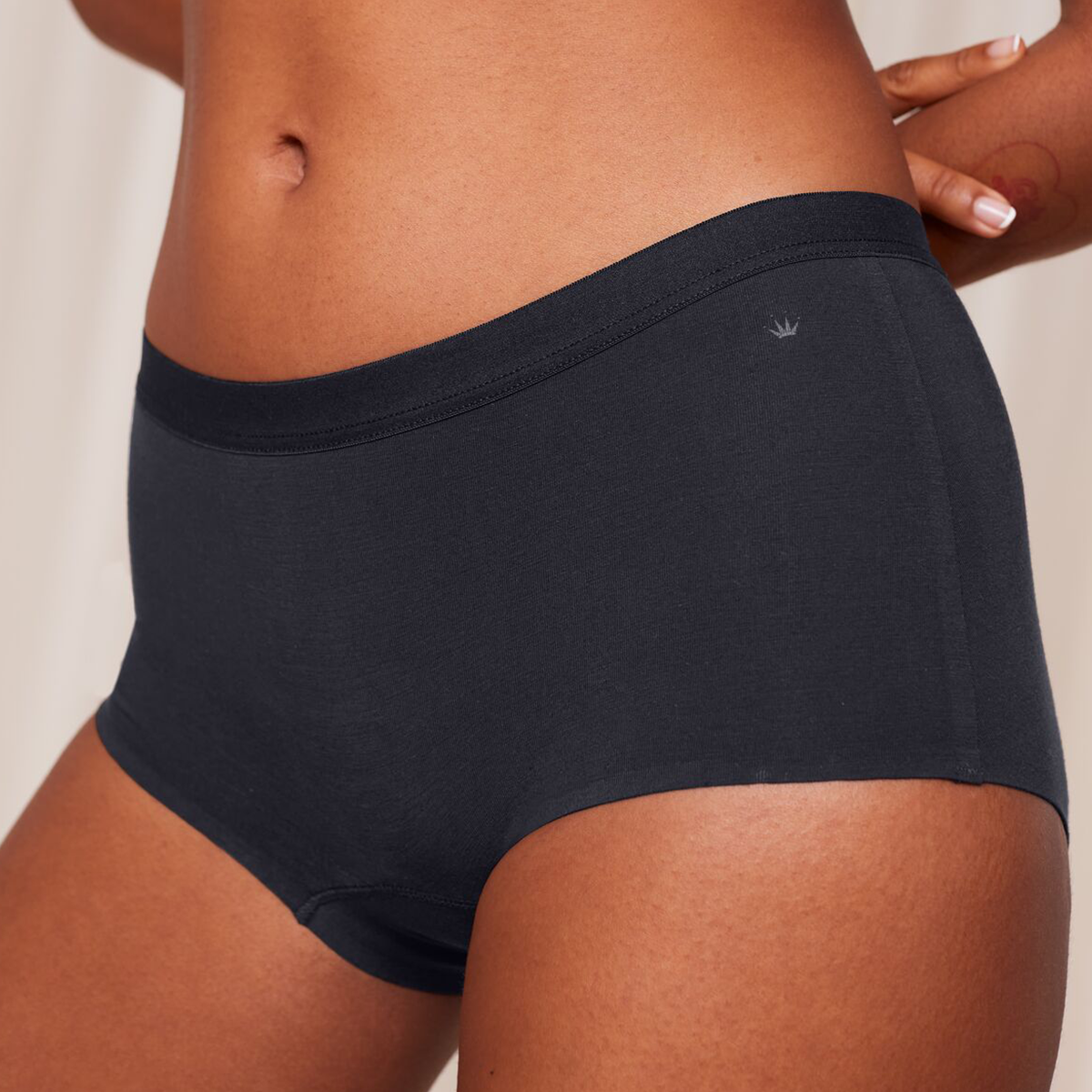 Triumph smart natural boyshort - Black - 10217875-0004