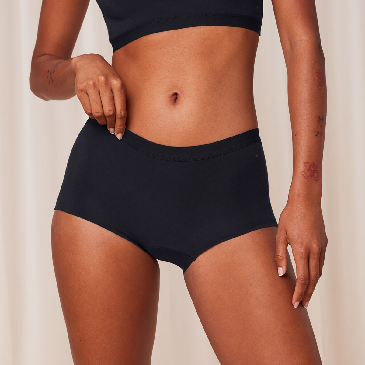 Triumph smart natural boyshort - Black - 10217875-0004