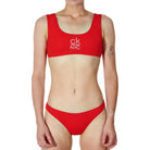 Calvin klein Bikini Bralette - High Risk Red - 00923-XBG