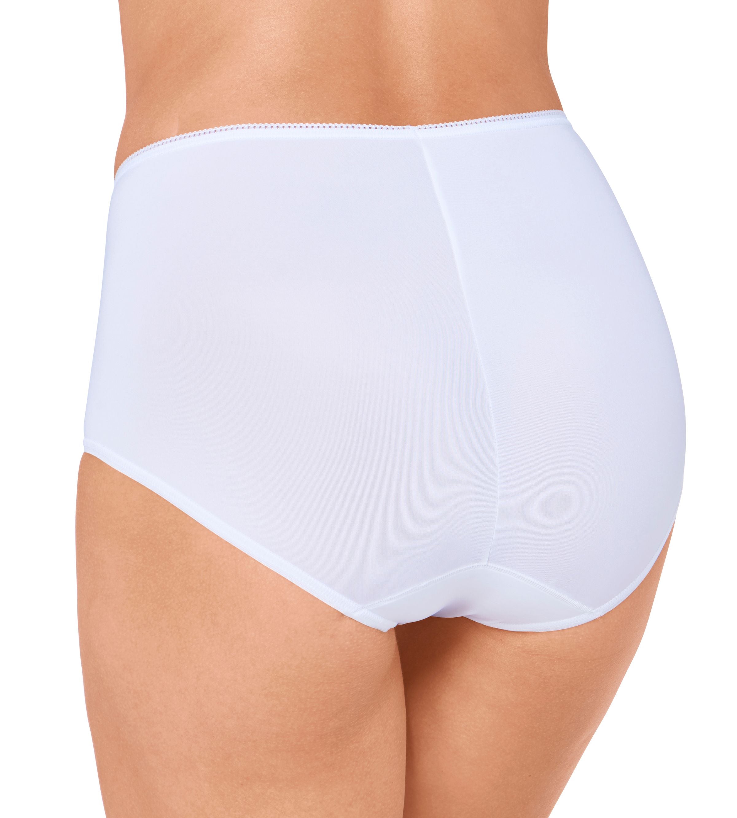 Sloggi 24/7 Microfibre 3-pak maxi trusse, hvid - 10180846 - 0003 - White
