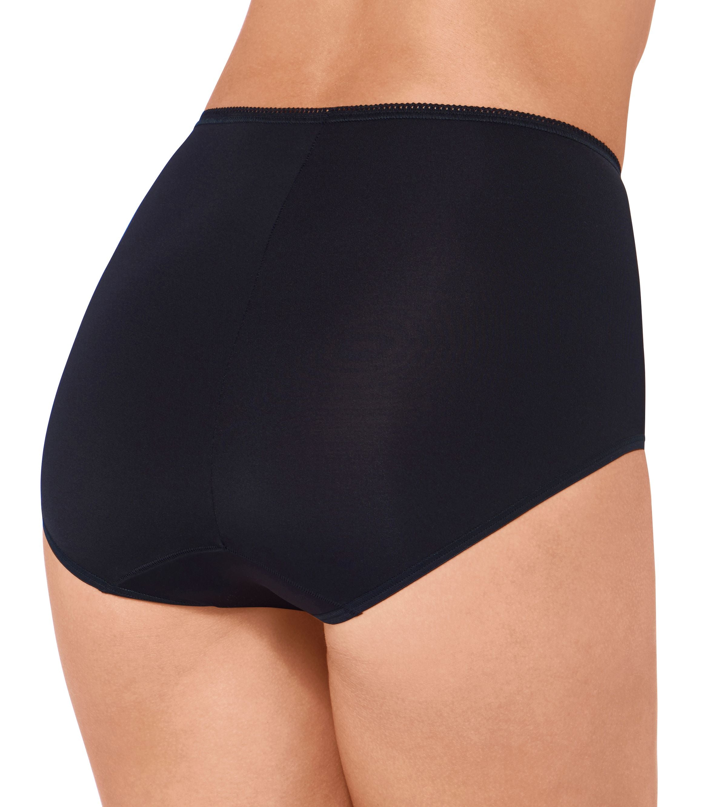 Sloggi 24/7 Microfibre 3-pak maxi trusse, sort - 10180846 - 0004 - Black