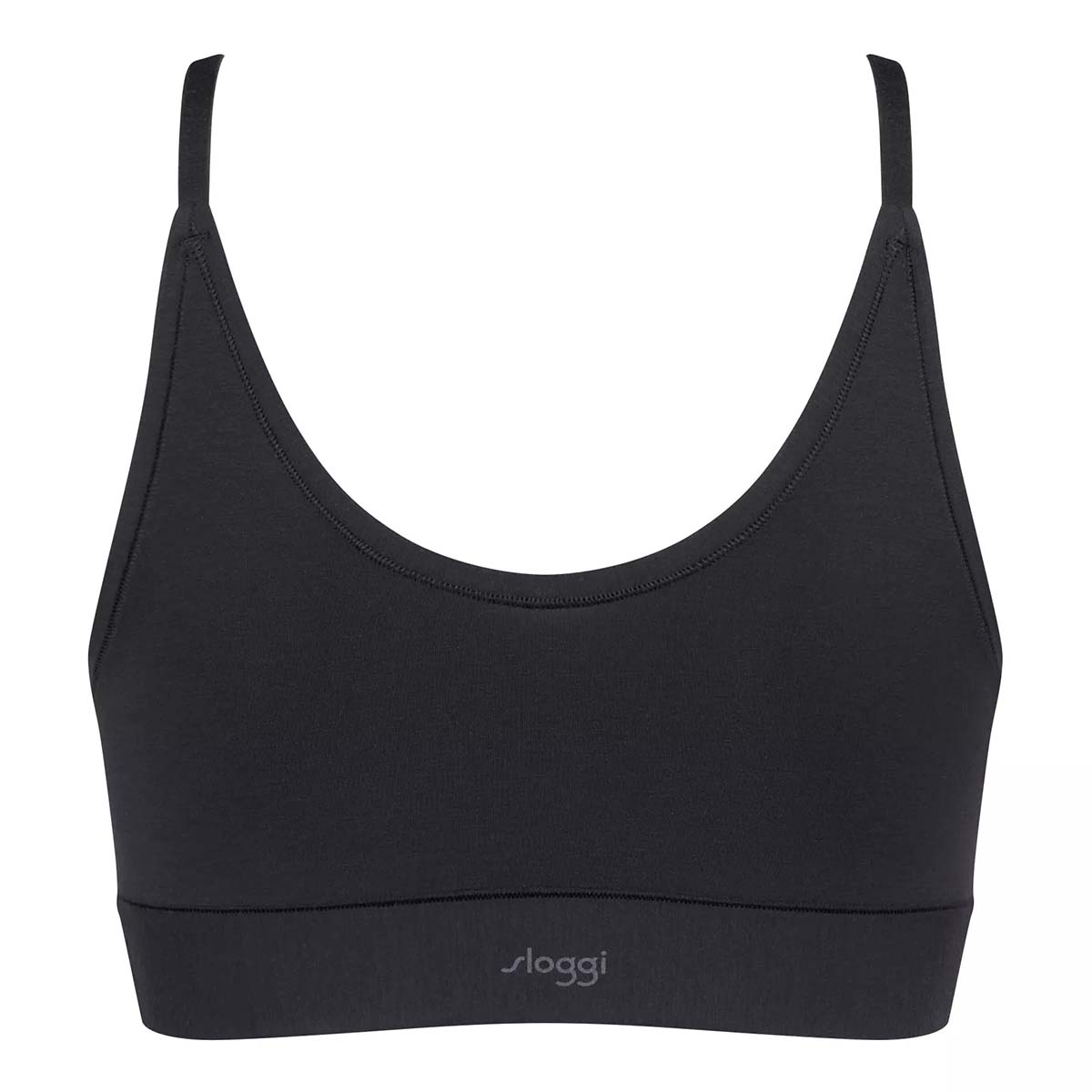 Sloggi Go Allround bralette top, sort - 10210986 - 0004 - Black