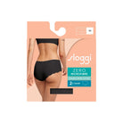 Sloggi Zero Microfibre 2.0 shorts, sort - 10214631 - 0004 - Black
