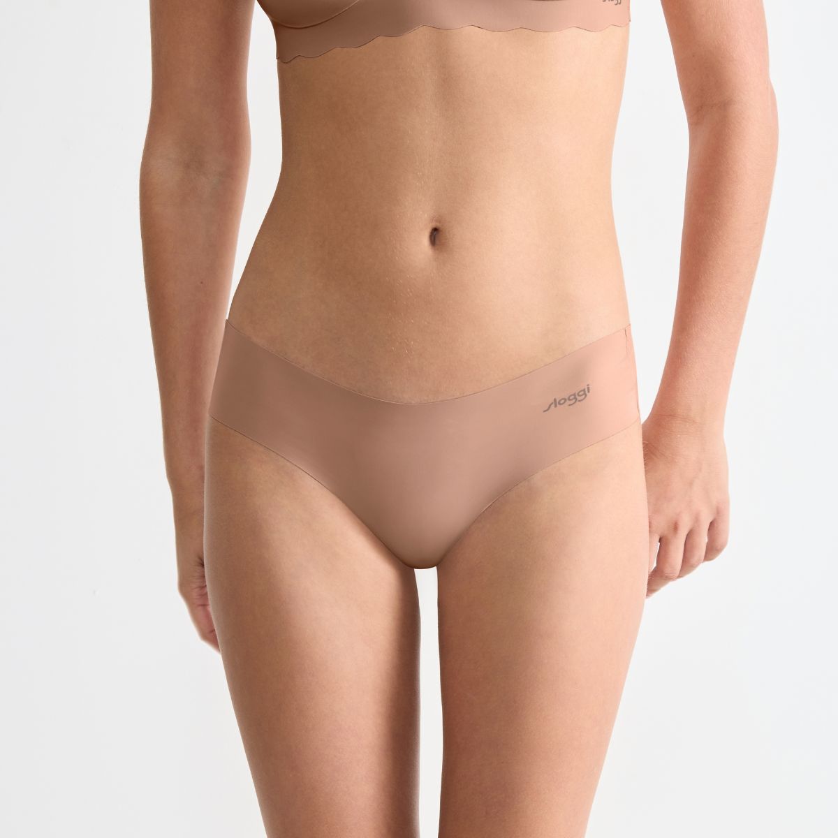 Sloggi Zero Microfibre 2.0 hipster trusse, brun - 10214634 - 00ME - Cameo Brown