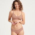 Sloggi Zero Modal 2.0 hipster trusse, brun - 10214667 - 00ME - Cameo Brown