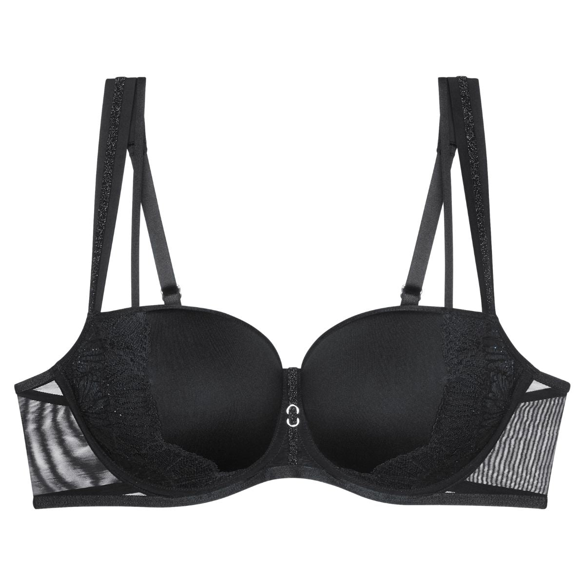 Triumph Palina Moonlight Kiss BH med bøjle, sort - 10224803 - 0004 - Black