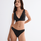 Triumph Summer Sunset P bikini top uden bøjle, sort - 10226510 - 0004 - Black