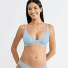 Sloggi Zero Feel 2.0 push-up BH, lyseblå - 10226701 - 00KY - Light Blue