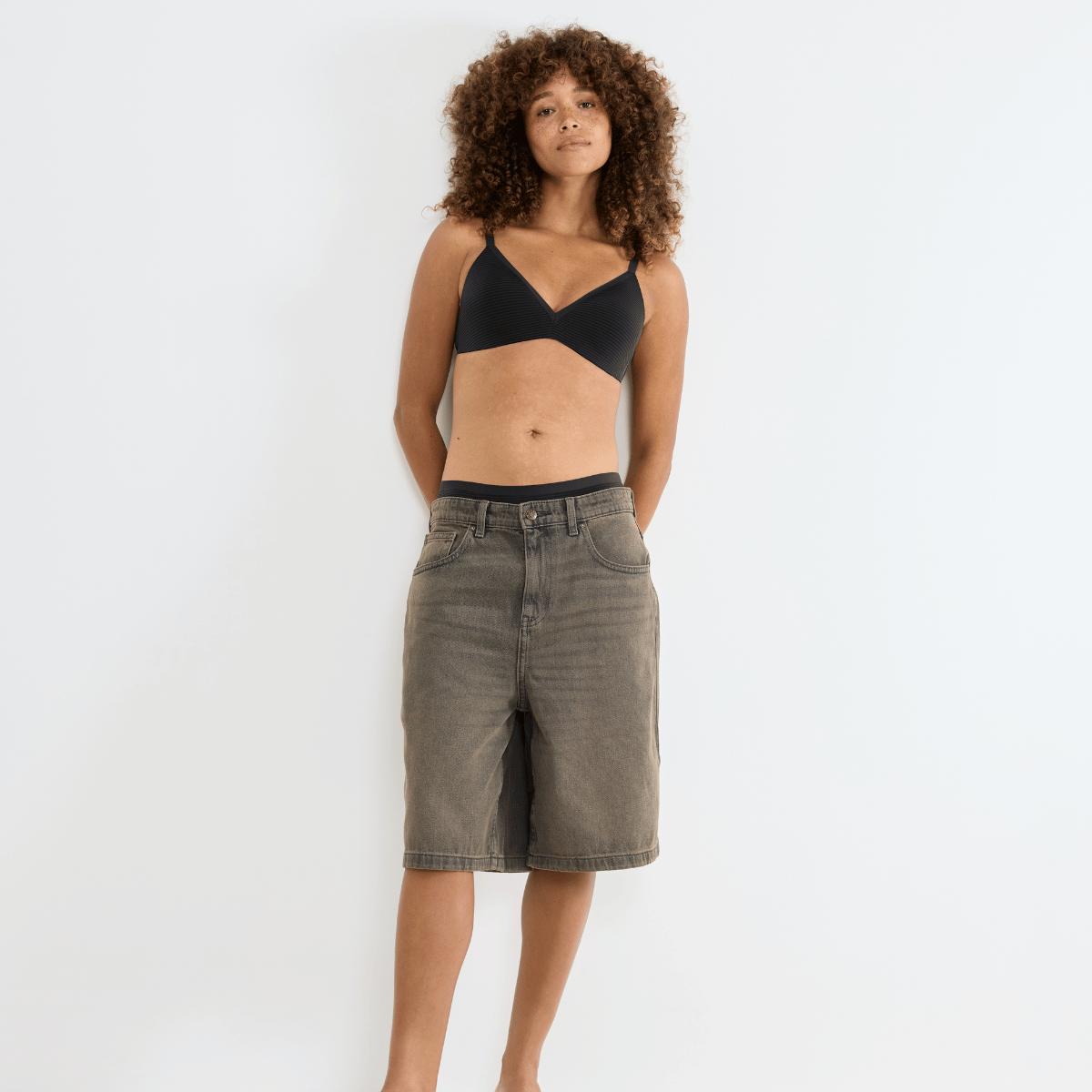 Sloggi Feel Air The Up push-up BH, sort - 10226745 - 0004 - Black