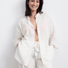 Triumph Summer Wear skjorte, hvid - 10227228 - 00GZ - Silk White