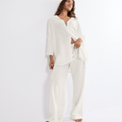 Triumph Summer Wear skjorte, hvid - 10227228 - 00GZ - Silk White