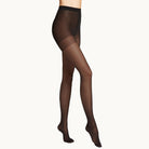 Wolford Miss W 30 Leg Support - Black - 11218-7005