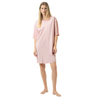 Mey Simple Stripes t-shirt, lyserød - 1230132 - 1114 - Bridal Rose