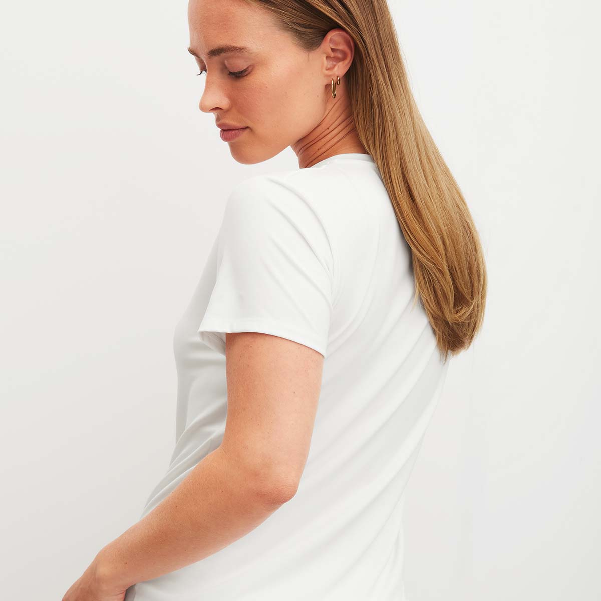 Calida Natural Skin t-shirt, hvid - 14859 - 910 - Star White