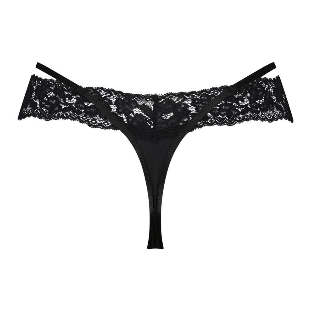Hunkemöller Elliena g-streng, sort - 194040 - caviar - Caviar