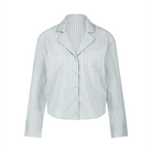 Hunkemöller Cotton Stripe - Harbor Gray - 205132-HARBOR GRAY