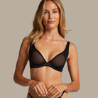 Hunkemöller Mesh Essentials - Caviar - 206237-Caviar