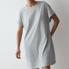 Triumph natkjole, grå - 10229482 - M033 - Medium Grey Melange