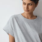 Triumph natkjole, grå - 10229482 - M033 - Medium Grey Melange