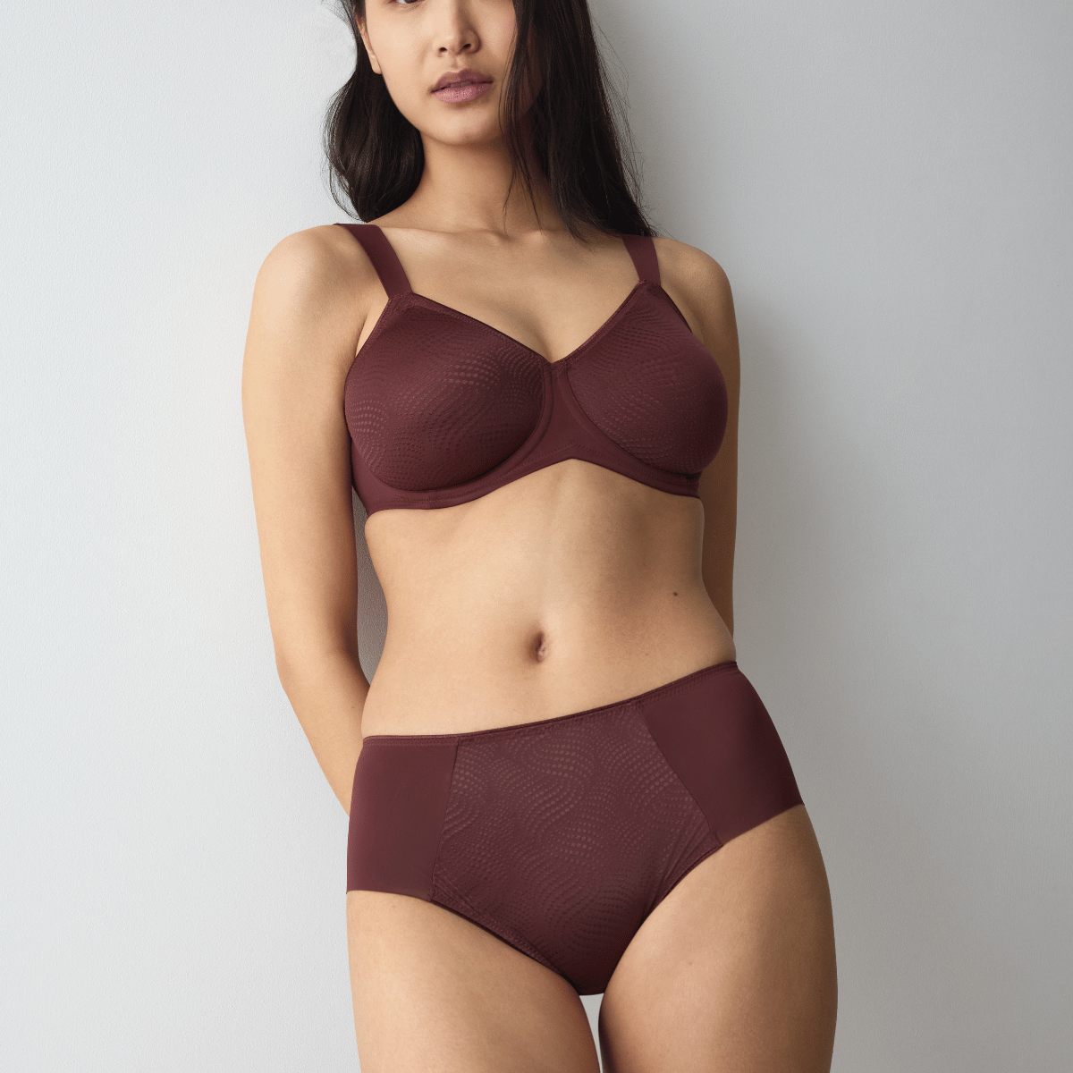 Triumph Essential Minimizer hipster trusse, brun - 10219754 - 7859 - Velvet Chocolate