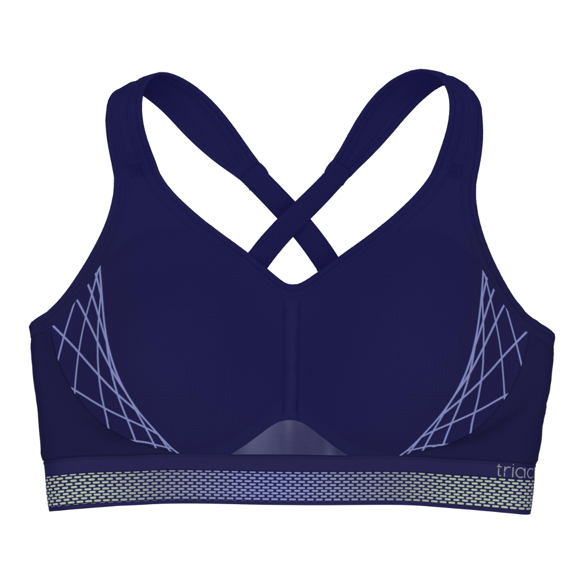 Triumph Triaction Cardio Flow P sports BH, blå - 10205923 - 00XF - Admiral