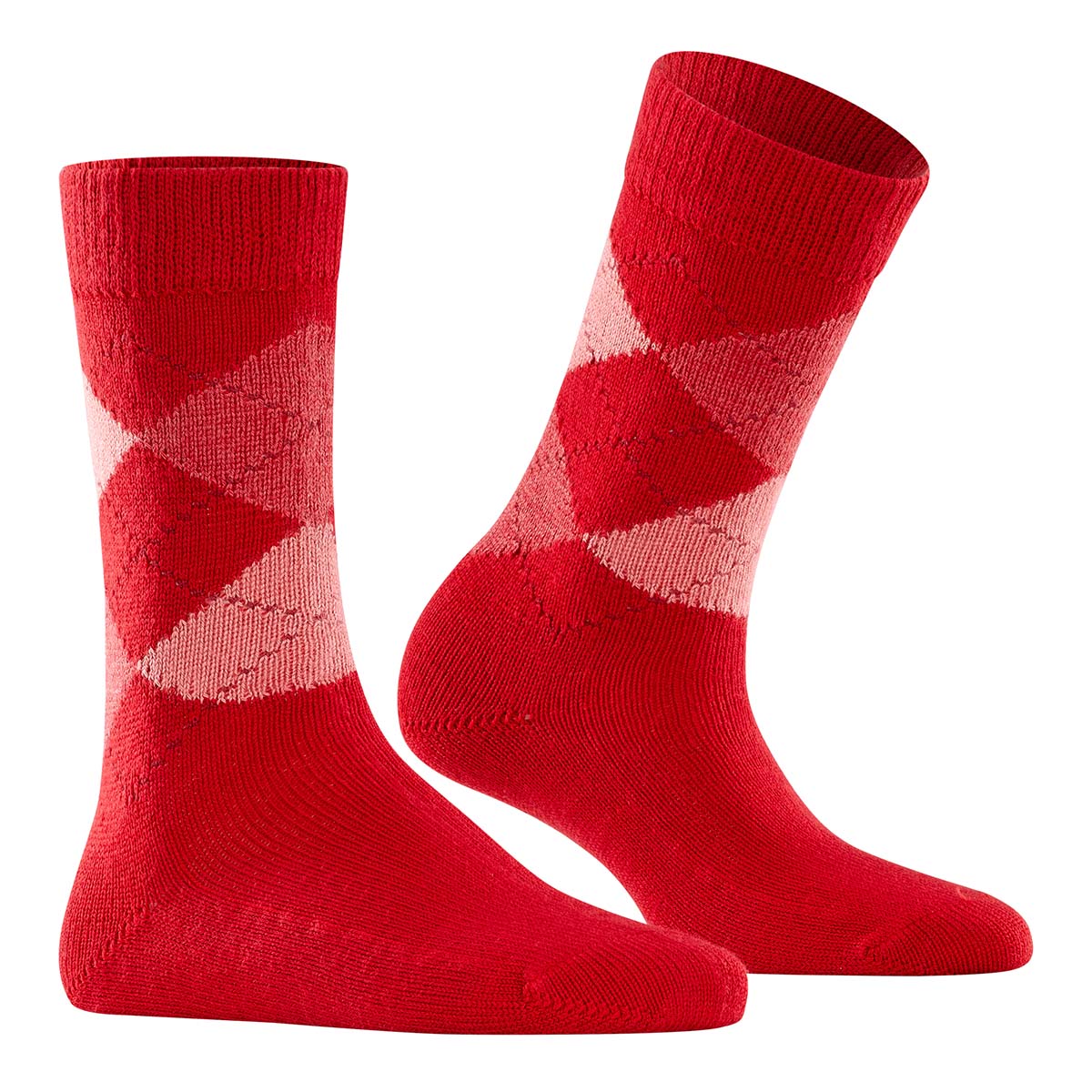 Burlington Whitby ankelstrømper, rød - 24080 - 8226 - Vermillion Red
