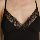Hunkemöller natkjole, sort - 304684 - BLACK - Black