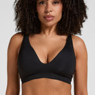 Hunkemöller Super Comfort bralette BH, sort - 306396 - caviar - Caviar
