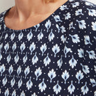 Calida Daylight Dreams natkjole, blå - 38351 - 488 - Peacoat Blue