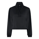 Girlfriend Collective Hummingbird Half Zip - Black - 6006-BLACK